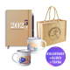 Pakiet: Kalendarz fizjoterapeuty 2025 + Kubek (250ml) styl retro + Torba jutowa (30x30 cm)