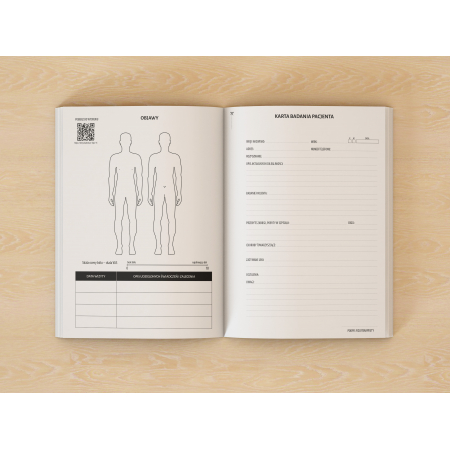KALENDARZ FIZJOTERAPEUTY 2023 (różowy) + Ciało - konstrukcja doskonała (książka + zawieszka gratis)
